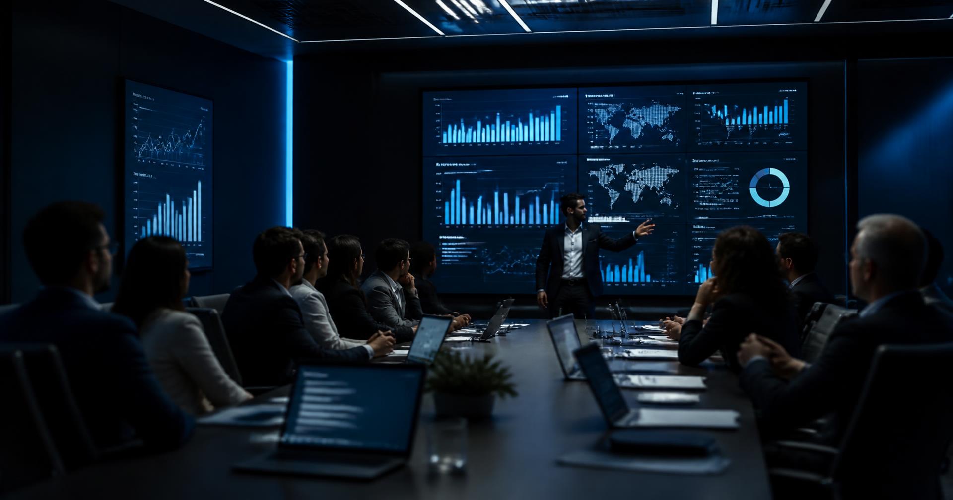 Reunião de análise de resultados e estratégia de marketing